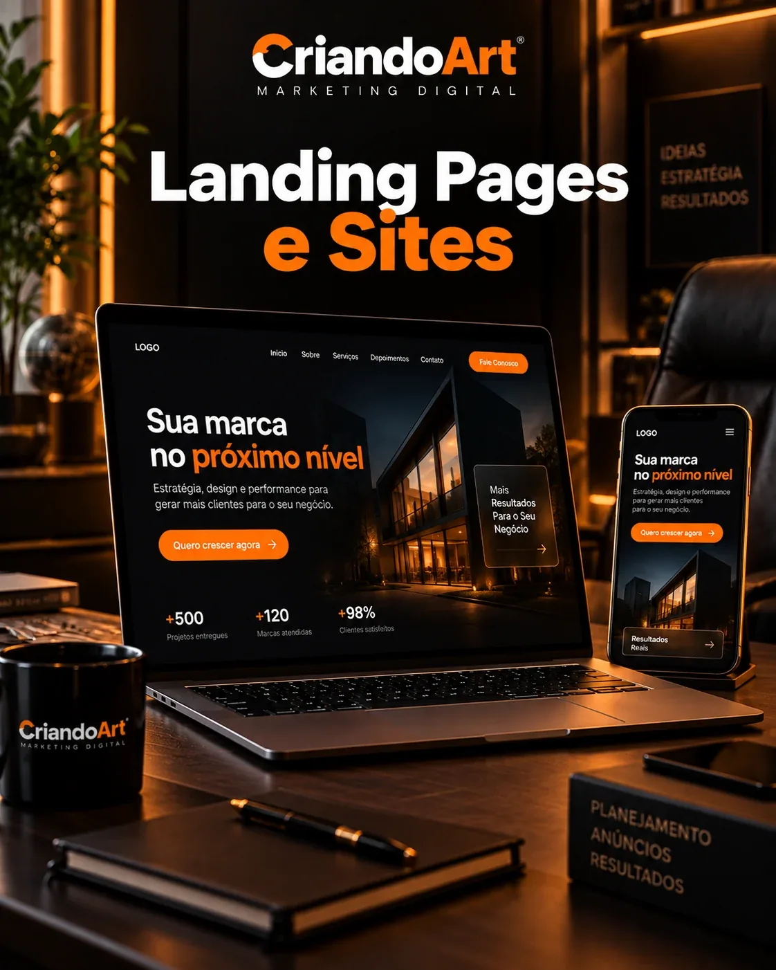 Landing Pages e Sites